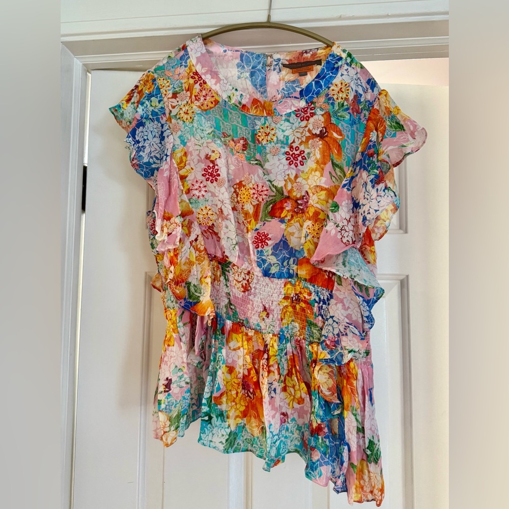Anthropologie Bhanuni by Jyoti blouse, never worn